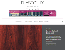 Tablet Screenshot of plastolux.com